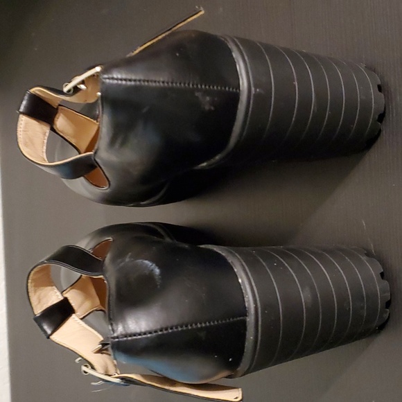 ForeMode Women's Classic T-Strap Platform Mid-Heel Oxfords Dress Shoes EU 42 - Picture 4 of 7